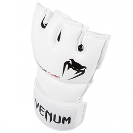 Перчатки Venum Impact MMA Gloves - Skintex Leather - White, Фото № 6