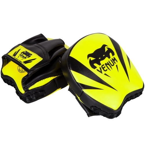 Лапы Venum Elite Mini Punch Mitts Yellow розмір