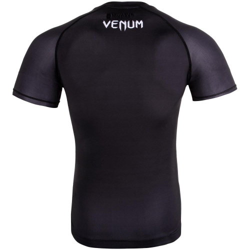 Компрессионная футболка Venum Contender 3.0 Compression T-shirt Short Sleeves Black/White купить