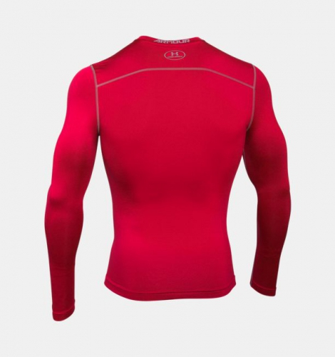 Under Armour ColdGear® Armour Compression Crew Long Sleeve T-shirt Red original
