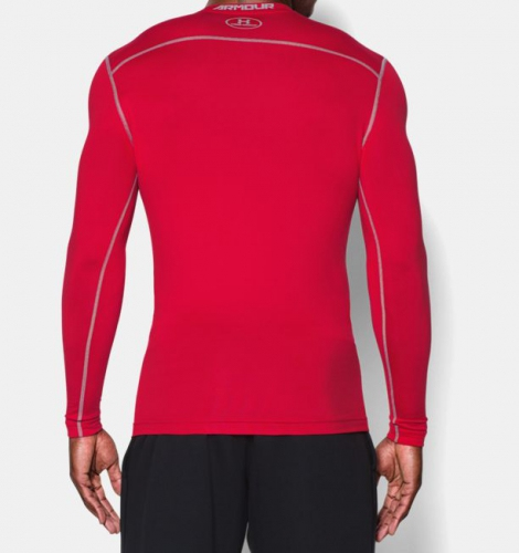 Under Armour ColdGear® Armour Compression Crew Long Sleeve T-shirt Red buy