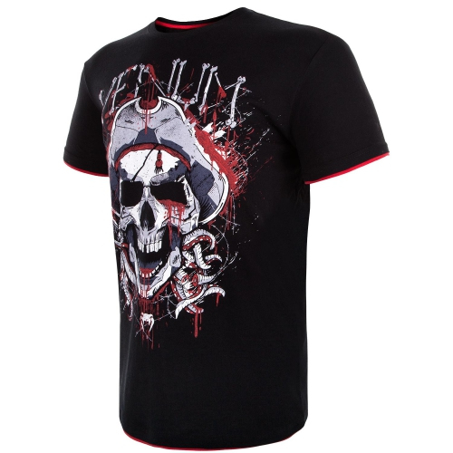 Футболка Venum Pirate 3.0 T-shirt Black Red купити