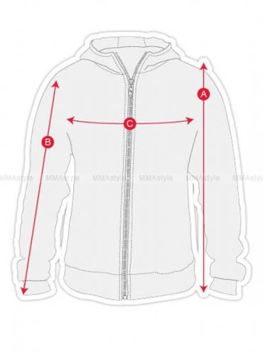 Спортивна кофта Affliction Fast Paced Zip Hood оригінал