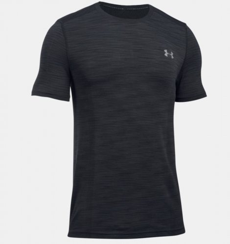 Under Armour Threadborne Seamless Black T-shirt photo