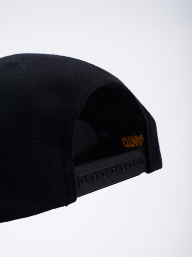 Бейсболка Manto Ring Snapback Cap Black фото
