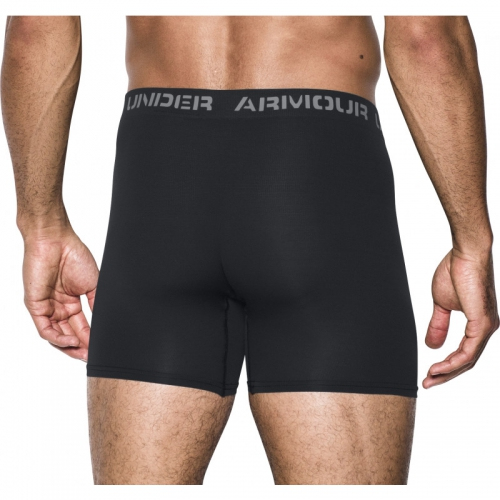 Трусы мужские Under Armour Armourvent Mesh 6” Boxerjock Black купити