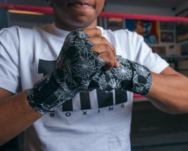 Бинты Title Boxing Print Hand Wraps 180 Spider Web, Фото № 3