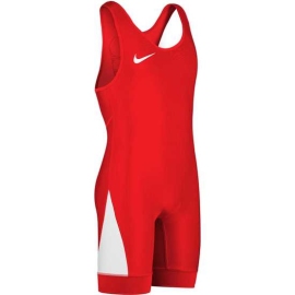 Дитяче трико Nike Grappler Elite Wrestling Singlet Scarlet White