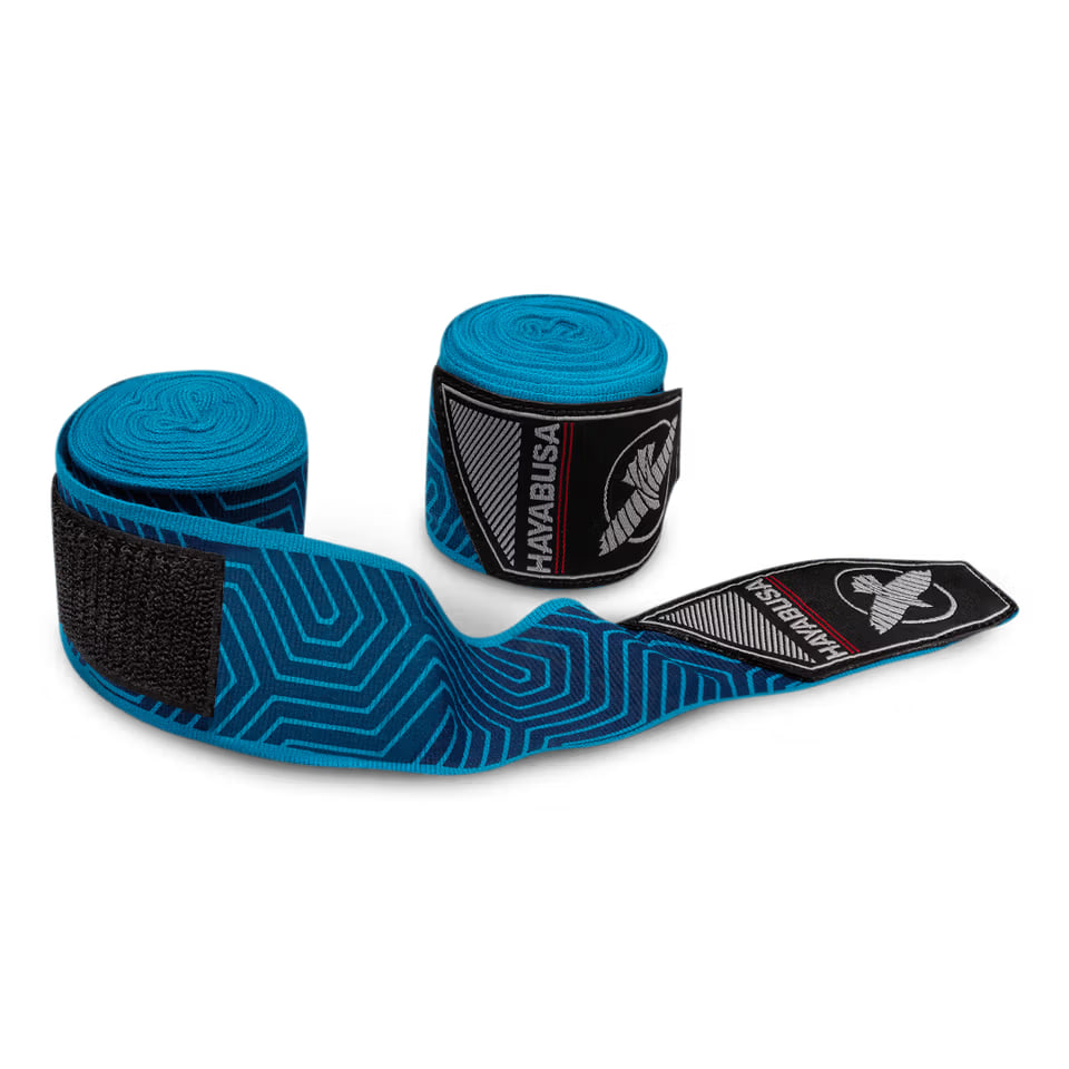 Бинти Hayabusa Perfect Stretch Hand Wraps Blue Geo купити