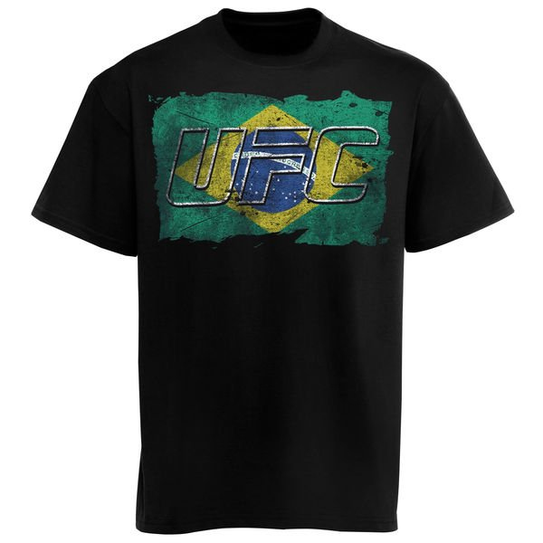 Футболка UFC Brazil Flag T-Shirt – Black