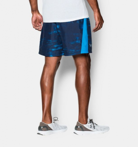 Шорти Under Armour Launch Woven Electric Blue купити