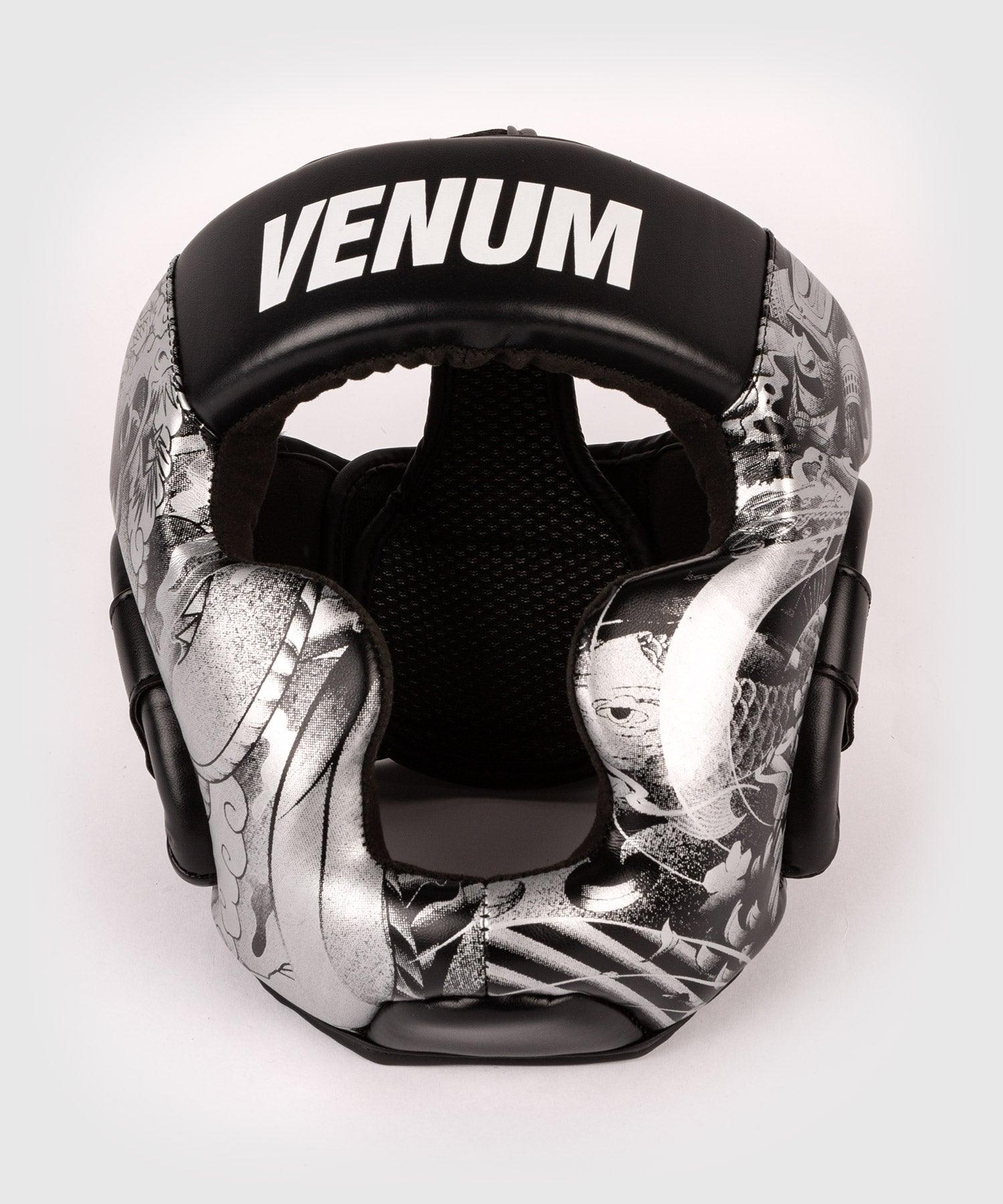 Childrens boxing helmet Venum YKZ21 Kids Headgear Black White  price