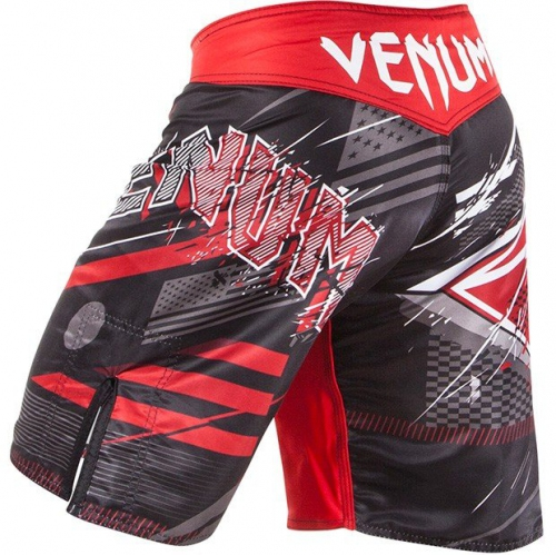 Venum All Flags Fightshorts Black Red photo