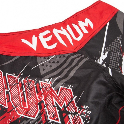 Venum All Flags Fightshorts Black Red cost