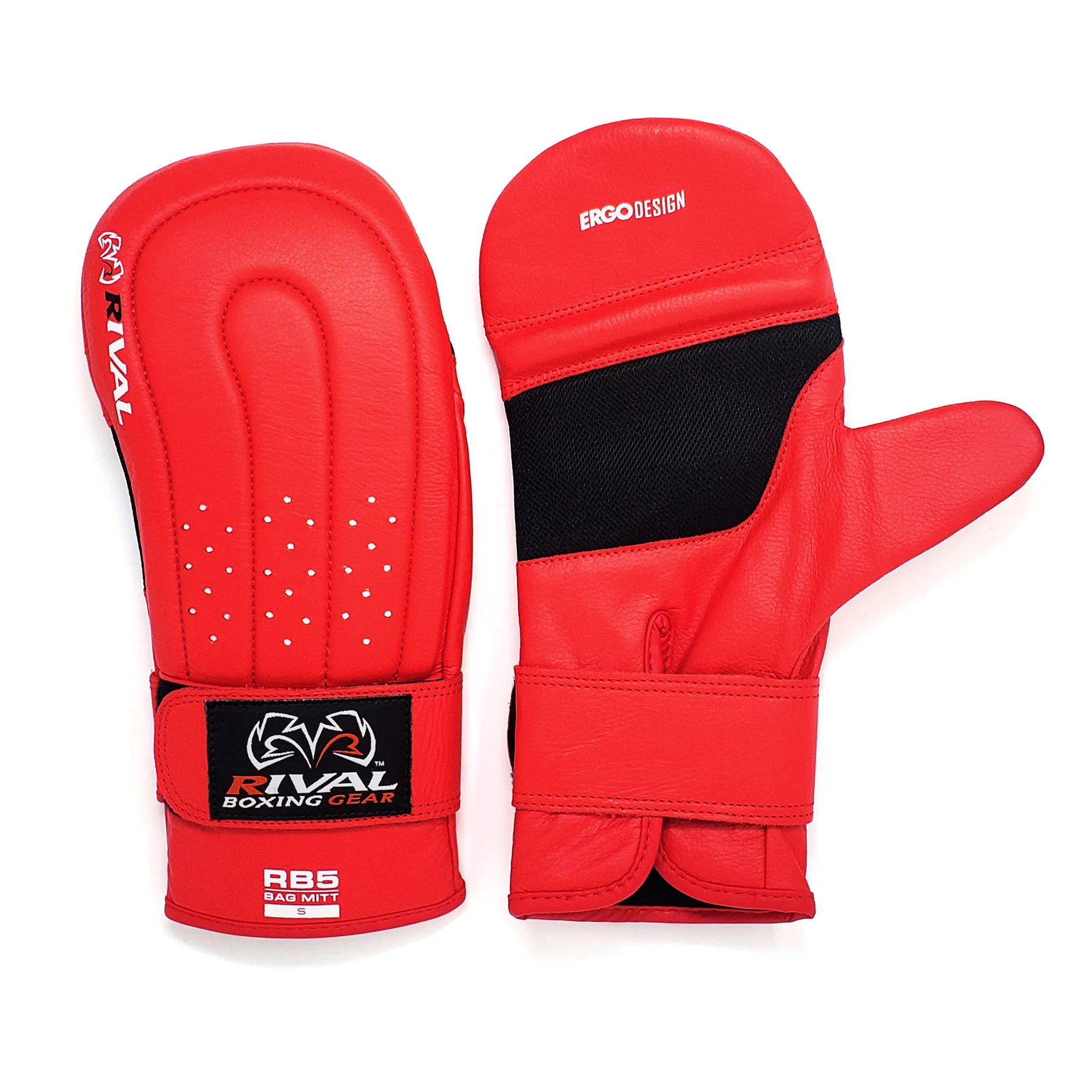 Rival RB5 Bag Mitts Red projectile mitts buy