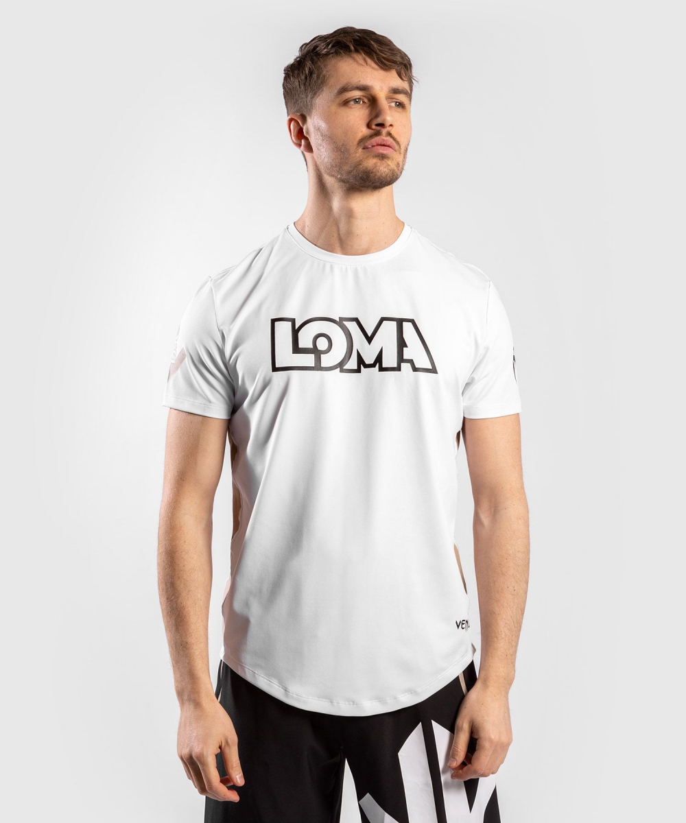 Футболка Venum Loma Origins Dry Tech T-shirt White