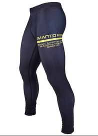 Компрессионные штаны MANTO Grappling Tights Future Black