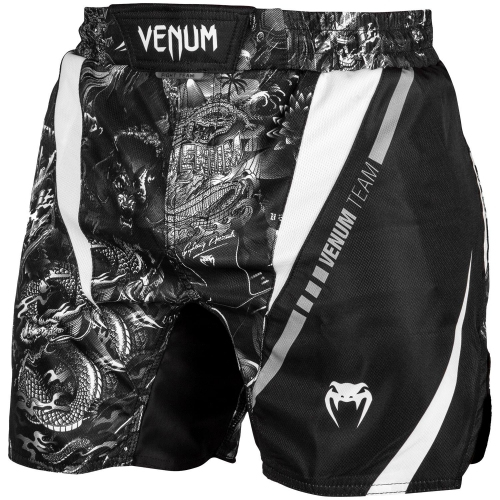 MMA shorts Venum Art Fightshorts Black White buy