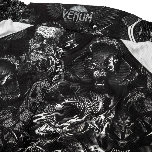 MMA shorts Venum Art Fightshorts Black White where to buy
