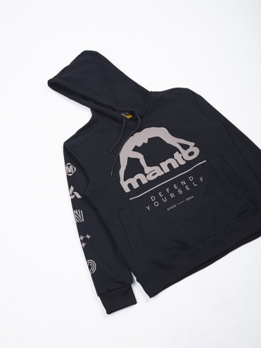 MANTO Hoodie Elements Black sweatshirt price