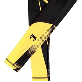 Компресійні штани Venum Technical Spats Black Yellow, Фото № 7