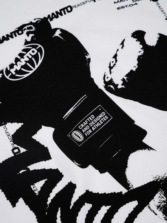 MANTO T-shirt Frame White photo