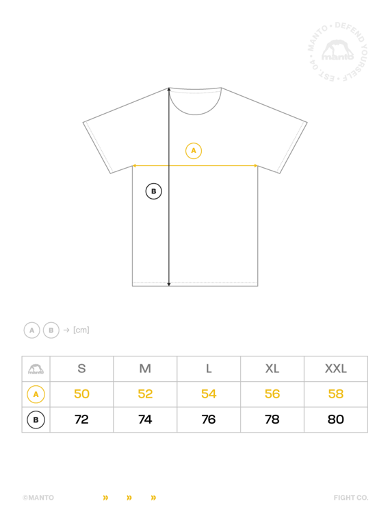 MANTO T-shirt Frame White original