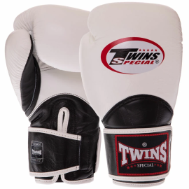 Боксерские перчатки Twins Boxing Gloves BGVL11 White Black