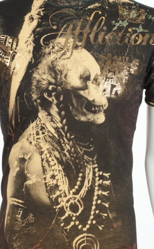 Футболка Affliction Parrot Yellow T-shirt ціна