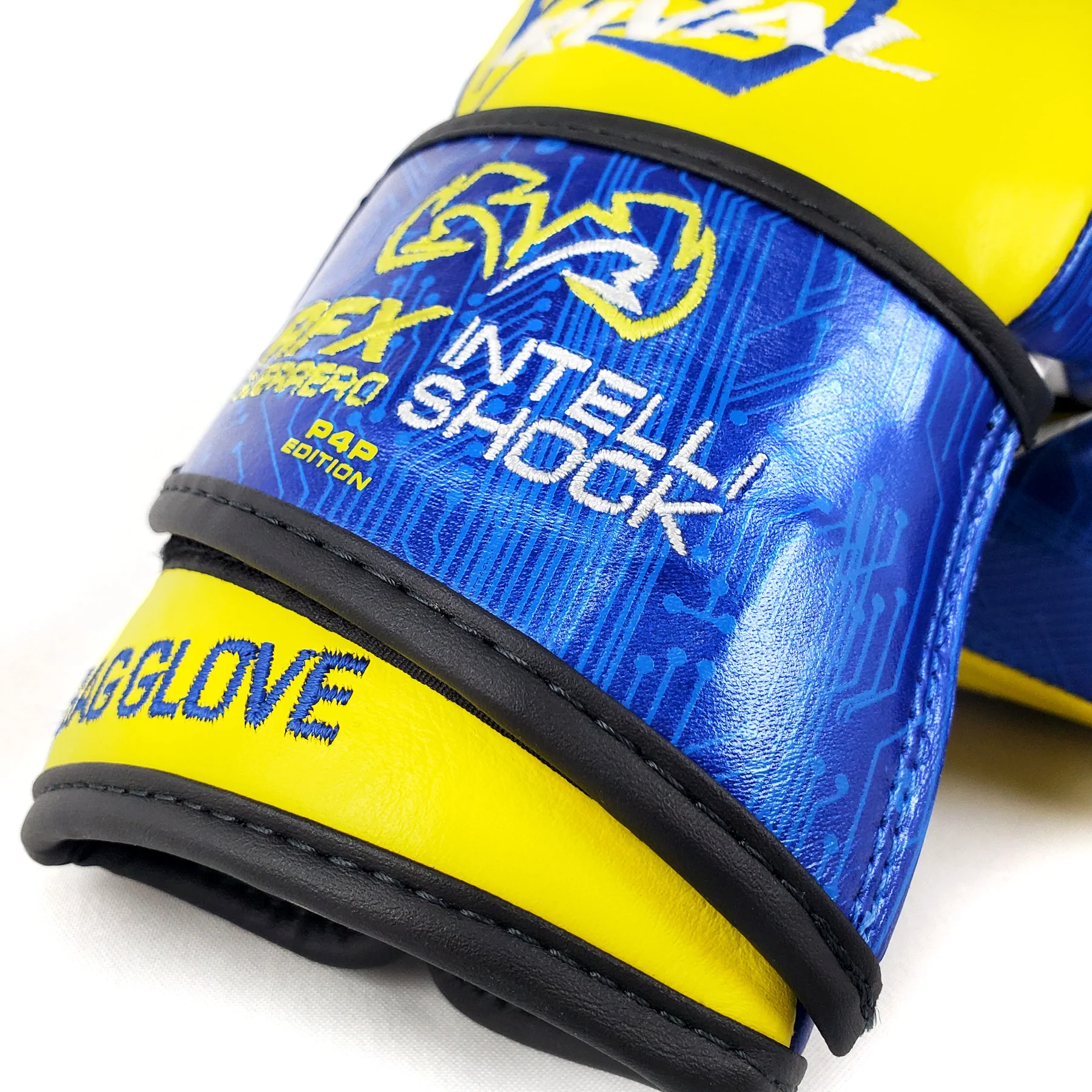 Снарядные перчатки Rival RFX-Guerrero Intelli-Shock Bag Gloves P4P Edition Blue Yellow где купить