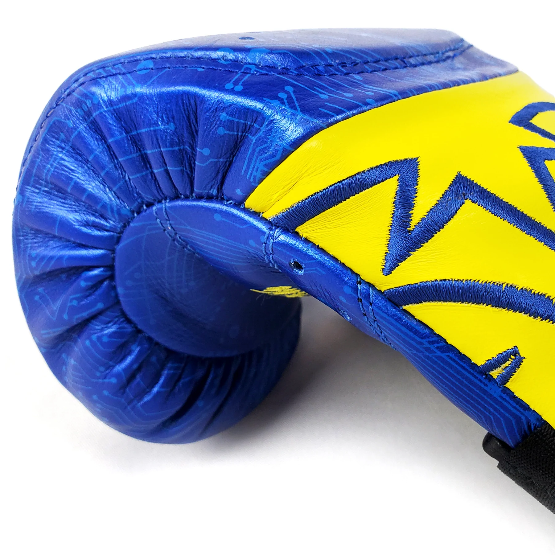 Снарядные перчатки Rival RFX-Guerrero Intelli-Shock Bag Gloves P4P Edition Blue Yellow оригинал