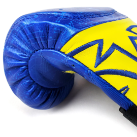 Снарядные перчатки Rival RFX-Guerrero Intelli-Shock Bag Gloves P4P Edition Blue Yellow, Фото № 5