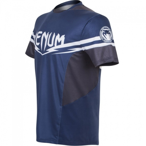 Футболка Venum Sharp 2.0 Dry Tech T-shirt Blue Grey фото