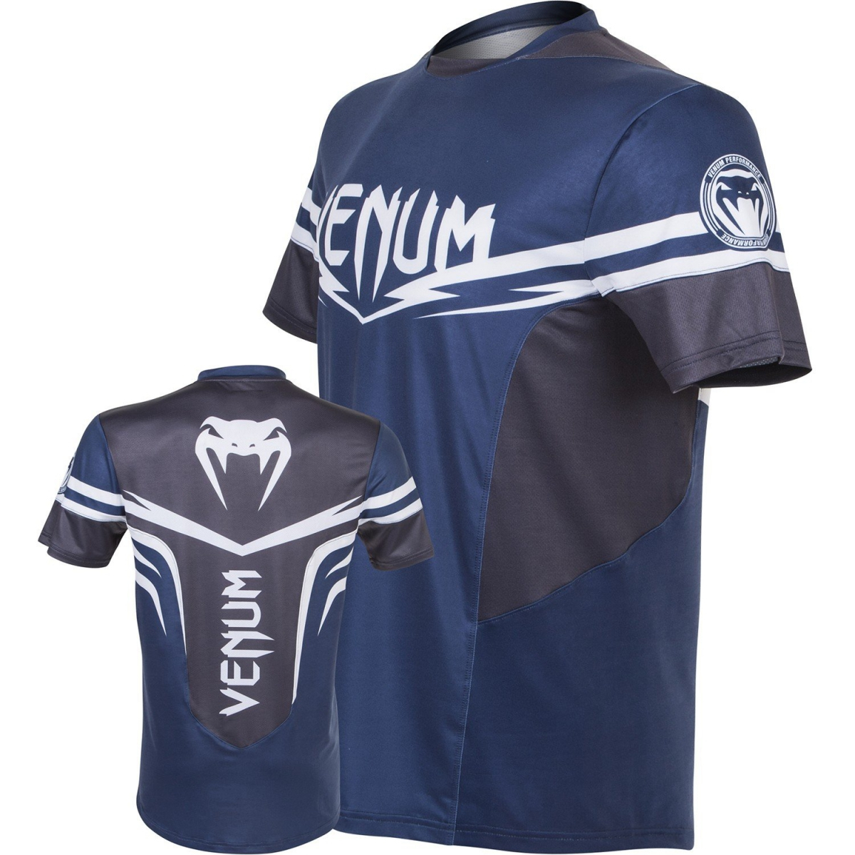 Футболка Venum Sharp 2.0 Dry Tech T-shirt Blue Grey