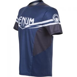 Футболка Venum Sharp 2.0 Dry Tech T-shirt Blue Grey, Фото № 4