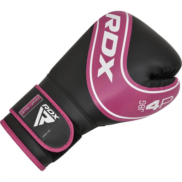 Детские боксерские перчатки RDX 4B Robo Pink фото