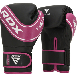 Детские боксерские перчатки RDX 4B Robo Pink