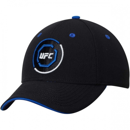 Reebok UFC Structured Flex Stretch Hat Black Blue baseball cap buy
