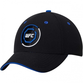 Бейсболка Reebok UFC Structured Flex Stretch Hat Black Blue, Фото № 2