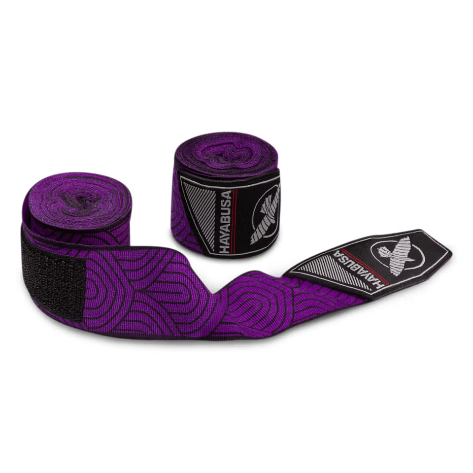 Бинти Hayabusa Perfect Stretch Hand Wraps Purple Lotus купити