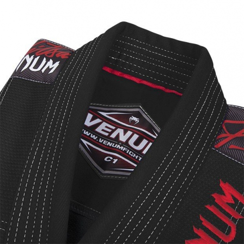 Childrens kimono for jiu-jitsu Venum Challenger 2.0 Kids BJJ GI Black photo
