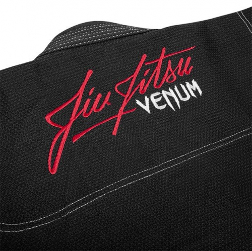Childrens kimono for jiu-jitsu Venum Challenger 2.0 Kids BJJ GI Black size