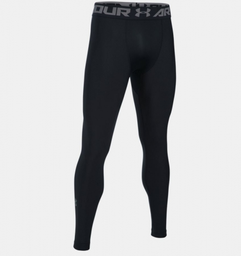 Компресійні штани Under Armour HeatGear® Armour Mens Leggings Black оригінал