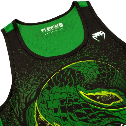 Майка Venum Green Viper Tank Top Black Green фото