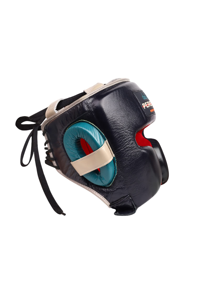 Peresvit Momentum 2.0 Leather Mexican Headgear Deep Blue photo