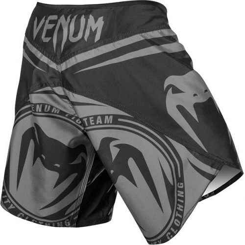 MMA shorts Venum Sharp Fightshorts Black Grey photo