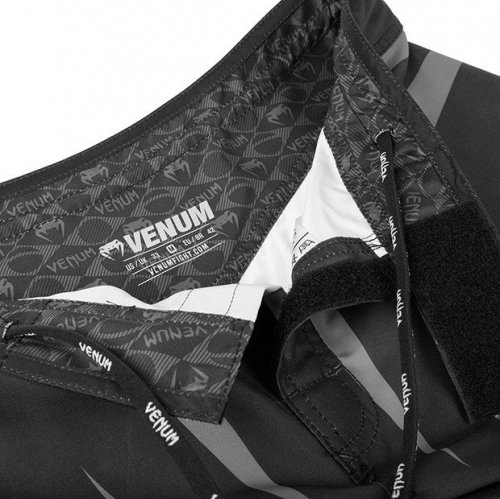 MMA shorts Venum Sharp Fightshorts Black Grey size