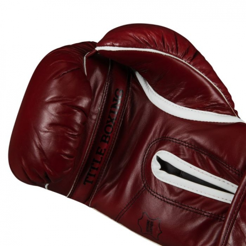 Боксерские перчатки Title Old School Leather Bag Gloves ціна