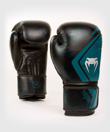 Боксерские перчатки Venum Defender Contender 2.0 Black Green