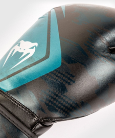 Боксерские перчатки Venum Defender Contender 2.0 Black Green, Фото № 3